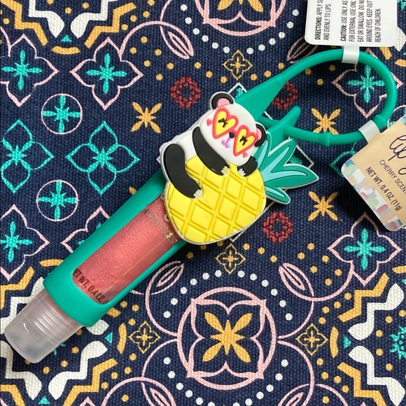 New Orange Iridescent Lip Gloss +Travel Ca… - Picture 1 of 6